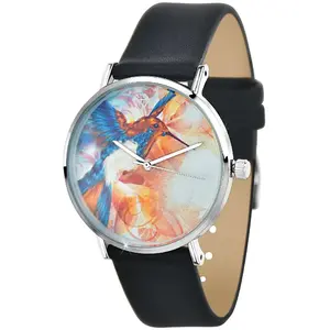 Comparateur de prix : Montre femme MF501 - Bracelet Cuir Noir