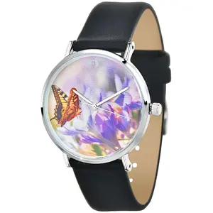Comparateur de prix : Montre femme MF516 - Bracelet Cuir Noir