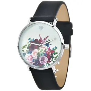 Comparateur de prix : Montre femme MF515 - Bracelet Cuir Noir