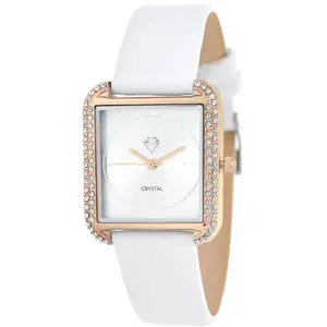 SO CHARM Montre Marwa élégante SC Crystal ornée de 72 cristaux scintillants pas cher