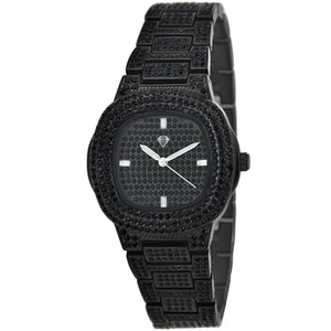 So Charm Montres Montre femme MF478-NOIR - Bracelet Acier Noir pas cher