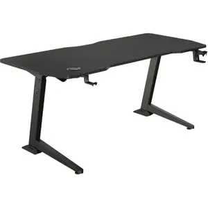 Comparateur de prix : Bureau pour gamer - REKT RGo Desk Max 140 - hauteur réglable électriquement - plateau en bois