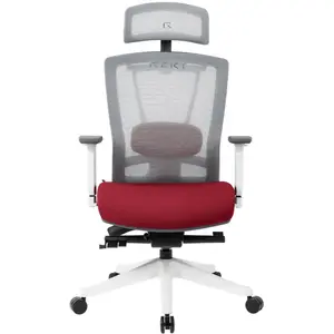 REKT OFFICE-R - Red / White pas cher