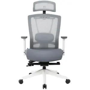 REKT OFFICE-R - Grey / White pas cher