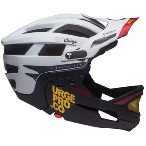 Comparateur de prix : Casque avec mentoniere amovible urge gringo de la sierra blanc   noir