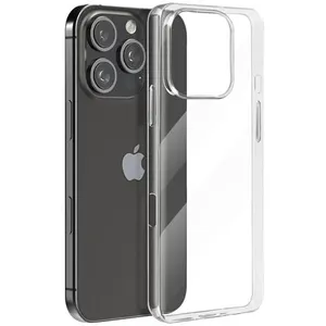 Comparateur de prix : Pack coque et verre trempé 2,5D Moxie pour iPhone 16 Pro Transparent
