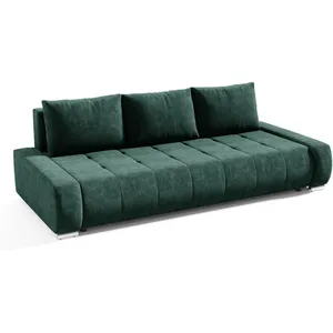 Petits meubles Canapé convertible 3 places stratifiés vert pas cher