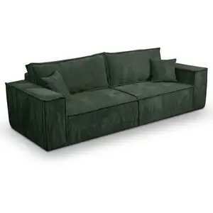 Petits meubles Canapé convertible 4 places stratifiés vert pas cher