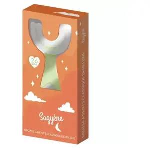 SAGYENE Sagyène Brosse à dent enfant demi-lune 2/6 ans