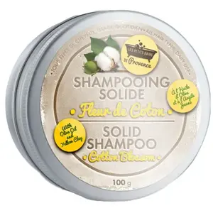 Comparateur de prix : Les Petits Bains de Provence Shampoing Solide Fleur de Coton 100g