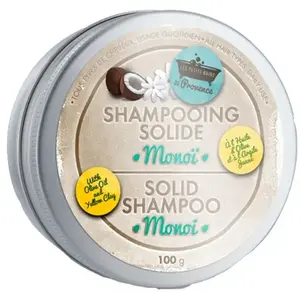 Les Petits Bains de Provence Shampoing Solide Monoï 100g