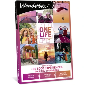 Coffret Cadeau Wonderbox One Life Sensation pas cher
