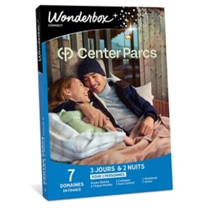 Coffret cadeau Connect Center Parcs 3 jours & 2 nuits en duo