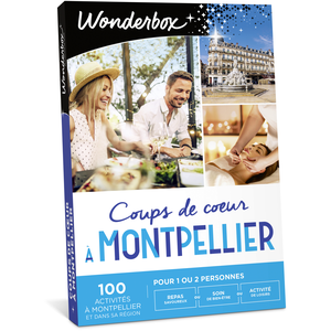Coffret Cadeau Wonderbox Coups de Coeur à Montpellier pas cher