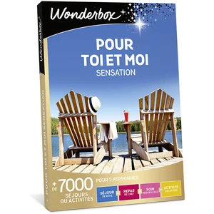 Comparateur de prix : Coffret cadeau Wonderbox Pour toi et moi Sensation
