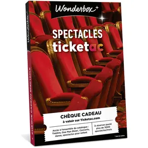 Wonderbox TICKETAC - CHÈQUE-CADEAU PLAISIR pas cher