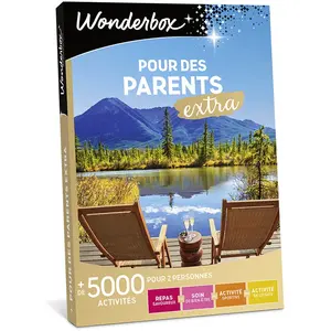 Wonderbox Coffret cadeau - - pour des parents extra pas cher