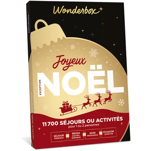 Wonderbox - Coffret Cadeau - Joyeux Noël Exception - Idée cadeaux pas cher