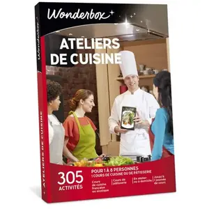 Coffret cadeau Wonderbox Ateliers de cuisineVendu paramazon
