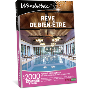 Comparateur de prix : Coffret Cadeau Wonderbox Rêve de Bien-Être