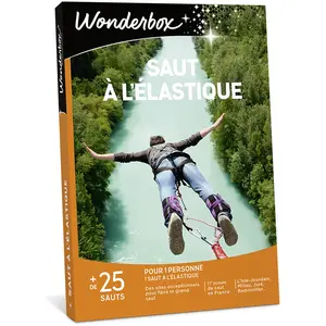 Coffret cadeau Wonderbox Saut à l'elastique pas cher