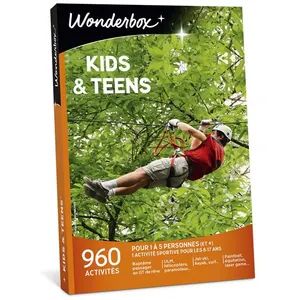 Coffret cadeau Wonderbox Kids & Teens pas cher
