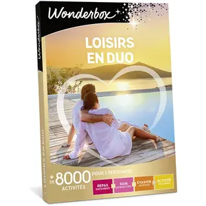 Wonderbox - Box cadeau - Loisirs en duo - 8000 activités pas cher