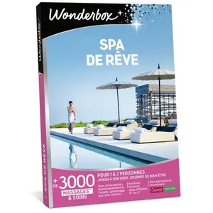 Comparateur de prix : Coffret cadeau Wonderbox Spa de rêve