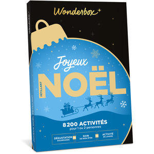 Comparateur de prix : Coffret cadeau Wonderbox Joyeux Noël Pétillant