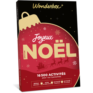 Coffret cadeau Wonderbox Joyeux Noël Emotion pas cher