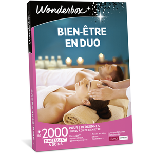 Coffret cadeau Wonderbox Bien-être en duoVendu parcdiscount