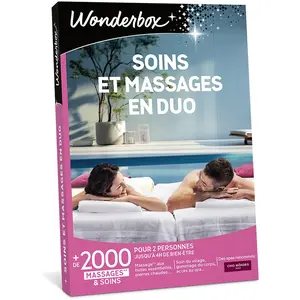 Coffret cadeau Wonderbox Soins et massages bien-être en duoVendu parcdiscount