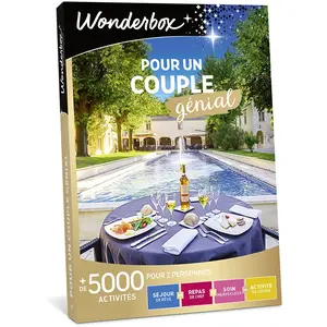 Comparateur de prix : Wonderbox Pour un couple génial
