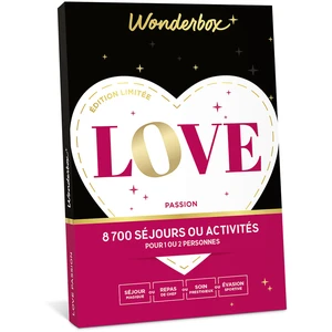 Coffret cadeau Wonderbox Love Passion