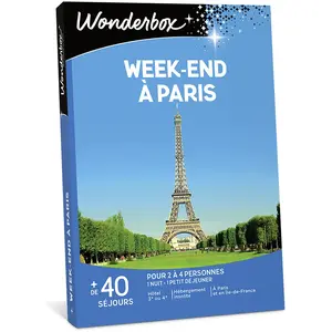 Coffret cadeau Wonderbox Week-end à ParisVendu paramazon