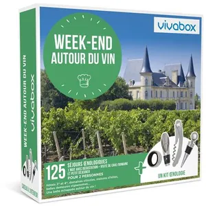 Coffret cadeau Vivabox Week-end autour du vinVendu parcdiscount