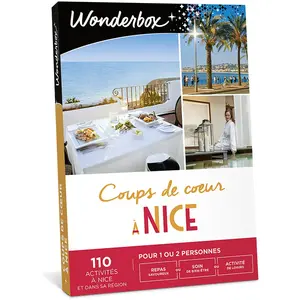 Coffret cadeau Wonderbox Coups de coeur à Nice pas cher