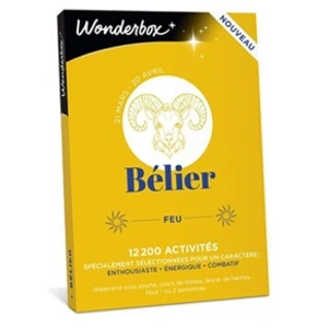 Coffret cadeau Wonderbox Bélier pas cher