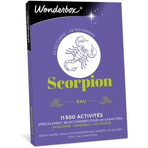 Coffret cadeau Wonderbox Scorpion pas cher