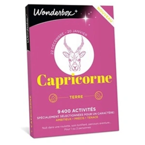 Coffret cadeau Wonderbox Capricorne pas cher