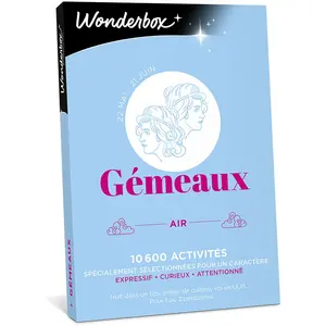 Coffret cadeau Wonderbox Gémeau pas cher