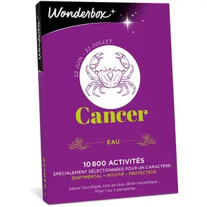 Coffret cadeau Wonderbox Cancer pas cher