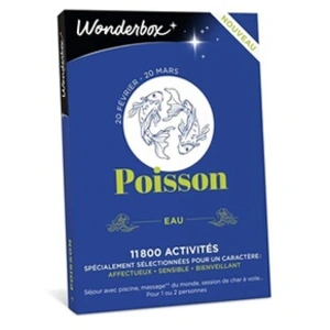 Coffret cadeau Wonderbox Poisson pas cher