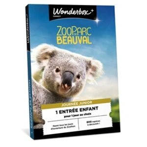 Comparateur de prix : Coffret cadeau Connect ZooParc de Beauval 1 Entrée Enfant