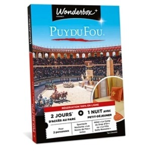 Comparateur de prix : Coffret cadeau Connect Puy Du Fou Séjour Classique