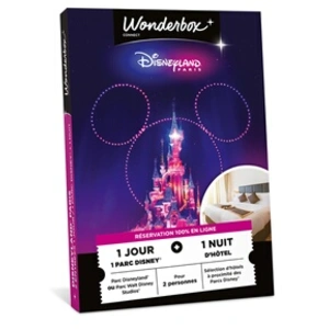 Comparateur de prix : Coffret cadeau Connect Disneyland Paris Séjour 1 jour 1 nuit