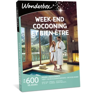 Comparateur de prix : Coffret cadeau Wonderbox Week-end cocooning et bien-être