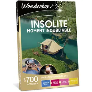 Coffret cadeau Wonderbox Insolite Moment inoubliable pas cher