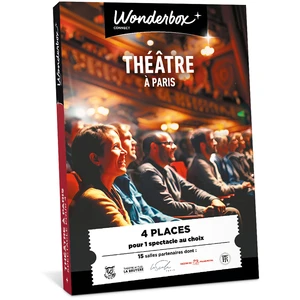 Comparateur de prix : Coffret cadeau Wonderbox Théâtre à Paris pour 4 personnes