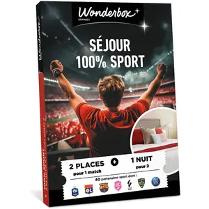 Coffret cadeau Wonderbox Séjour 100% Sport pas cher